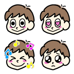 ハリーくん ゆるかわ きゅん 男の子 絵文字の絵文字メイン画像