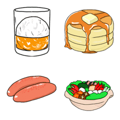 [LINE絵文字] 食べ物大集合2！！の画像