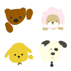 みちおとぴょんとなかまたちの絵文字メイン画像