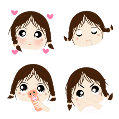 [LINE絵文字] Kai Sister daily Stickers 2の画像