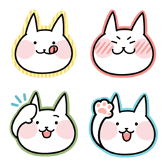 [LINE絵文字] 絵文字でお返事ねこ ver.3の画像