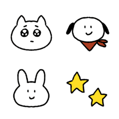 [LINE絵文字] かわいくてこざかしいなかまの絵文字の画像