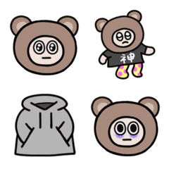 [LINE絵文字] なぎるくまの画像