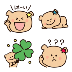 こいぬのねんちゃん絵文字の絵文字メイン画像
