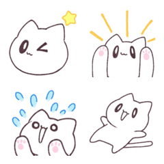 [LINE絵文字] 元気なねこちゃん3の画像