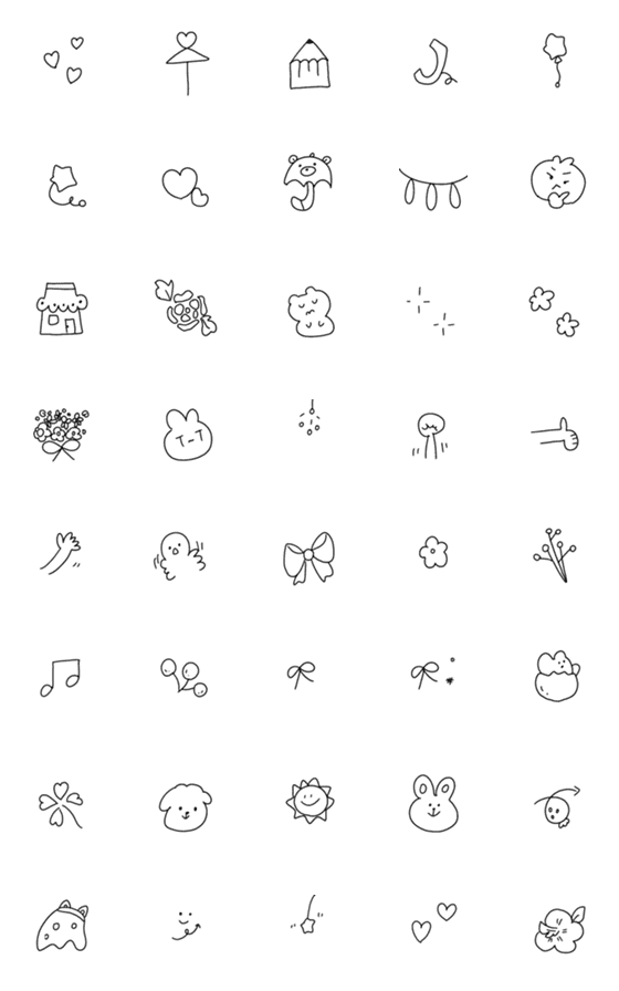 [LINE絵文字]幸せになれるの画像一覧