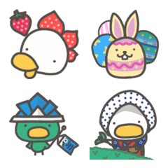 ニワトコの絵文字スプリングの絵文字メイン画像
