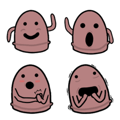 [LINE絵文字] ユルイはにわの画像