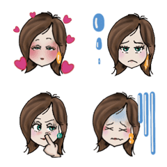 [LINE絵文字] 'Cute emoji of Lucieの画像