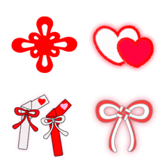 Line絵文字 運命の赤い糸 ご縁を結ぶ くみ紐絵文字 40種類 1円 Line絵文字 運命の赤い糸 ご縁を結ぶ くみ紐絵文字 40種類 1円