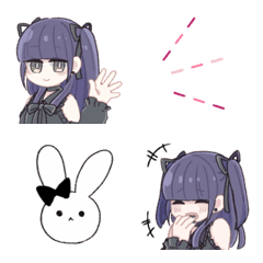 地雷系ちゃん絵文字の絵文字メイン画像
