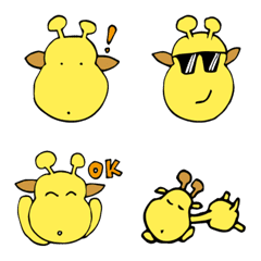 [LINE絵文字] Chi Chi giraffe.Emojiの画像