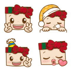 [LINE絵文字] Gift World  Gif Girl Emojiの画像