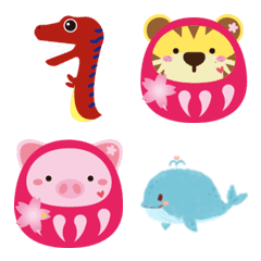 [LINE絵文字] Dinosaur Numberの画像