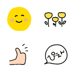 [LINE絵文字] kawaiiiiiii face Emojiの画像