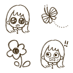 [LINE絵文字] Michiru's handwritten emoji 3の画像