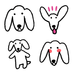 [LINE絵文字] 犬のベッキーの画像