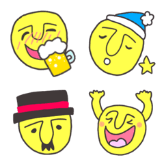 スマイルおじさん2の絵文字メイン画像
