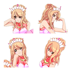 ラブリーバレンタイン プリンセスガールの絵文字メイン画像