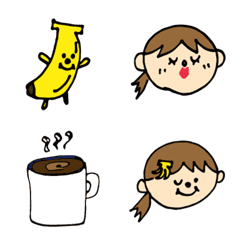 [LINE絵文字] ココデちゃんの画像