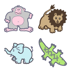 [LINE絵文字] エモ二ランドの画像