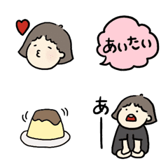 [LINE絵文字] まきんこフェイスの画像