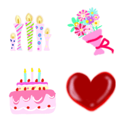 [LINE絵文字] BIRTHDAY  party 20 'の画像