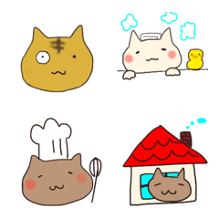 [LINE絵文字] だらねこ2の画像