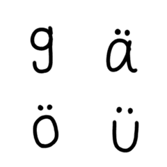 [LINE絵文字] ドイツ語1-2の画像