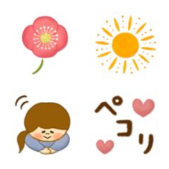 [LINE絵文字] 季節の絵文字【4月】の画像