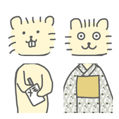 [LINE絵文字] ねこのろっきぃ4(着せ替え)の画像