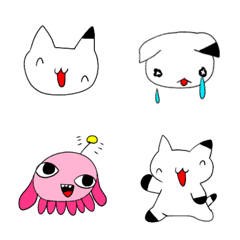 みょごごと楽しい仲間たち絵文字の絵文字メイン画像