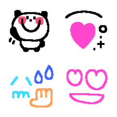 懐かしい☆デコデコ絵文字の絵文字メイン画像