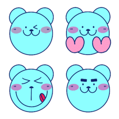 くまのこちくん★01の絵文字メイン画像