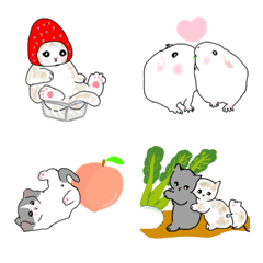 [LINE絵文字] ベジにゃんの画像