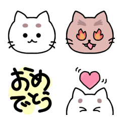 [LINE絵文字] ❤️まろまゆねことりりしい眉ねこの画像