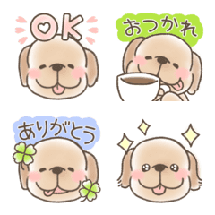 [LINE絵文字] ぺろりんごん太(ひとこと)の画像