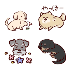 [LINE絵文字] ゲルマンの犬の画像