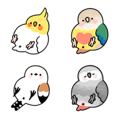 [LINE絵文字] Tobao's birds 1の画像