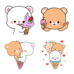 [LINE絵文字] Always be in sweetness (by bearswithyou)の画像