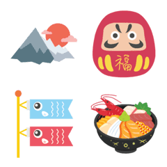[LINE絵文字] 日本の祝日と文化の絵文字の画像
