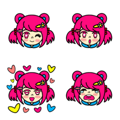 [LINE絵文字] るりこレボリューション♡絵文字の画像