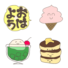 [LINE絵文字] スイーツ部の画像