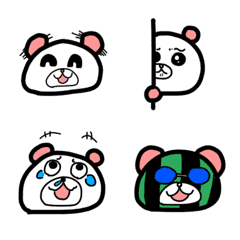 [LINE絵文字] めちゃくちゃ使える絵文字集べあーの画像
