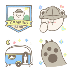 [LINE絵文字] Camping bombの画像