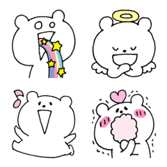 [LINE絵文字] シロクマ日和♥オタク日和の画像