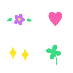 ♡ Rinrin カラフル絵文字 ♡の絵文字メイン画像