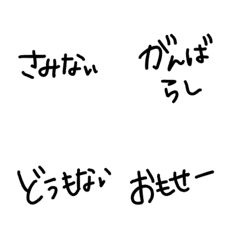 [LINE絵文字] 文字のみ福島弁の画像