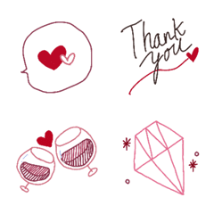 ●おとなのニュアンスデザイン●カラフルの絵文字メイン画像