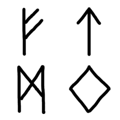 [LINE絵文字] Rune Symbolの画像